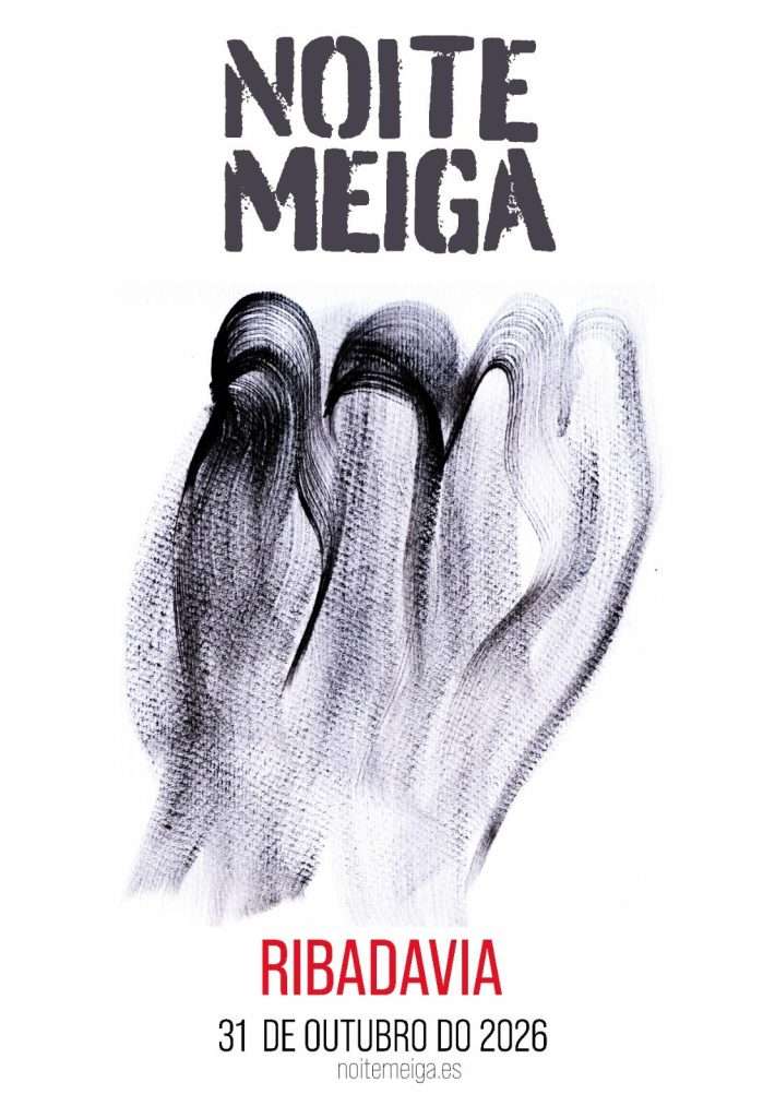 Cartel oficial de la Noite Meiga 2026, Ribadavia, 31 de octubre